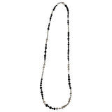 Chanel black pearls necklaces