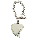 Guess silver steel bracelets
