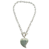 Guess silver steel necklaces