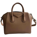 Givenchy antigona beige leather handbag