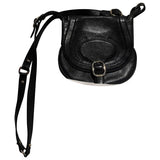 Burberry black leather handbag