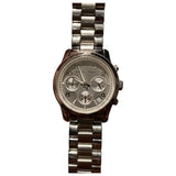 Michael Kors silver steel watch