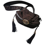 Lancel brigitte bardot brown synthetic handbag