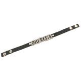 Guess black metal bracelets