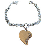 Guess silver steel bracelets