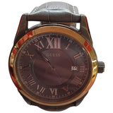 Guess anthracite steel watch