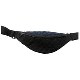 Chanel coco cocoon black cloth clutch bag