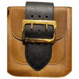 Burberry the belt camel leather handbag