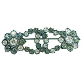 Chanel silver metal pins & brooches