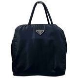 Prada black cloth handbag