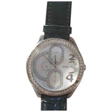 Guess black steel watch