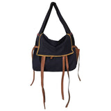 Loewe eye/loewe/nature blue cotton bag