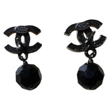 Chanel multicolour metal earrings