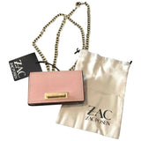 Zac Posen pink leather handbag