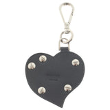 Prada black leather pendants