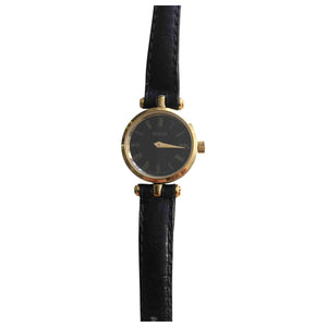 Gucci black steel watch