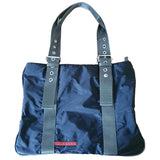 Prada black synthetic handbag