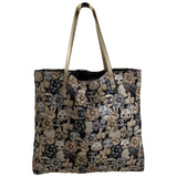 Chanel navy polyester handbag