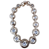 Dior gold metal necklaces