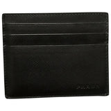 Prada black leather case