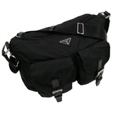 Prada black synthetic handbag