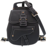 Dior navy leather bag