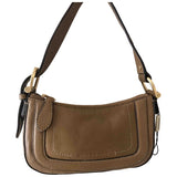 Burberry camel leather handbag