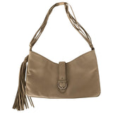 Alexander Mcqueen beige leather handbag