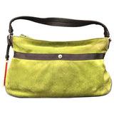 Prada green suede handbag