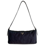 Prada tessuto  purple cloth handbag