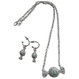 Dior dior oblique white metal jewellery sets
