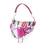 Dior saddle multicolour cloth handbag