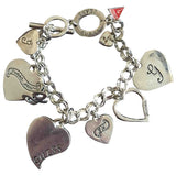 Guess silver silver bracelets