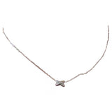 Chaumet liens silver white gold necklaces