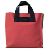 Furla pink leather handbag