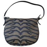 Fendi brown cloth handbag