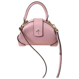 Manu Atelier pink leather handbag