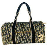 Dior blue cloth handbag