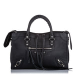 Balenciaga city black leather handbag