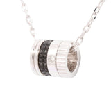 Boucheron quatre black white gold necklaces