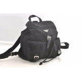 Prada black synthetic backpacks