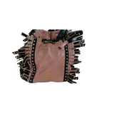 Prada pink leather handbag