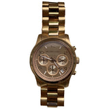 Michael Kors gold steel watch