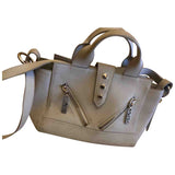 Kenzo kalifornia grey leather handbag