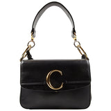 Chloé c black leather handbag