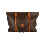 Celine brown cloth handbag