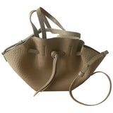 Nanushka beige polyester handbag