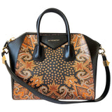 Givenchy antigona black leather handbag
