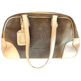 Prada beige cloth handbag