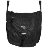 Prada black synthetic handbag
